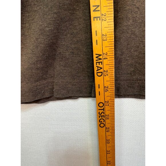 Banana Republic Mens 1/4 Zip Pullover Sweater XL Brown Preppy - Picture 4 of 7